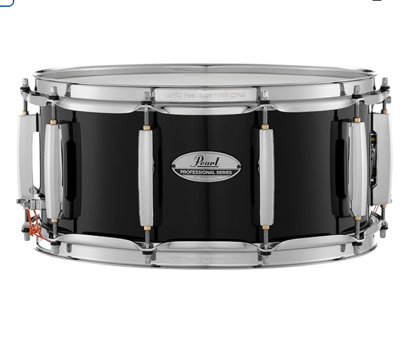PEARL 14 x 6.5 Masters Premium Maple (PMX 1465 S/C) color Negro
