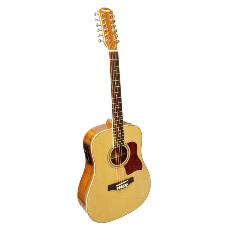 Guitarra 12 Cuerdas SCORPION SCG-12-EQ/N