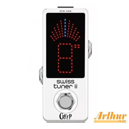 Afinador Cromatico Tipo Pedal Creep Swiss Tuner I I