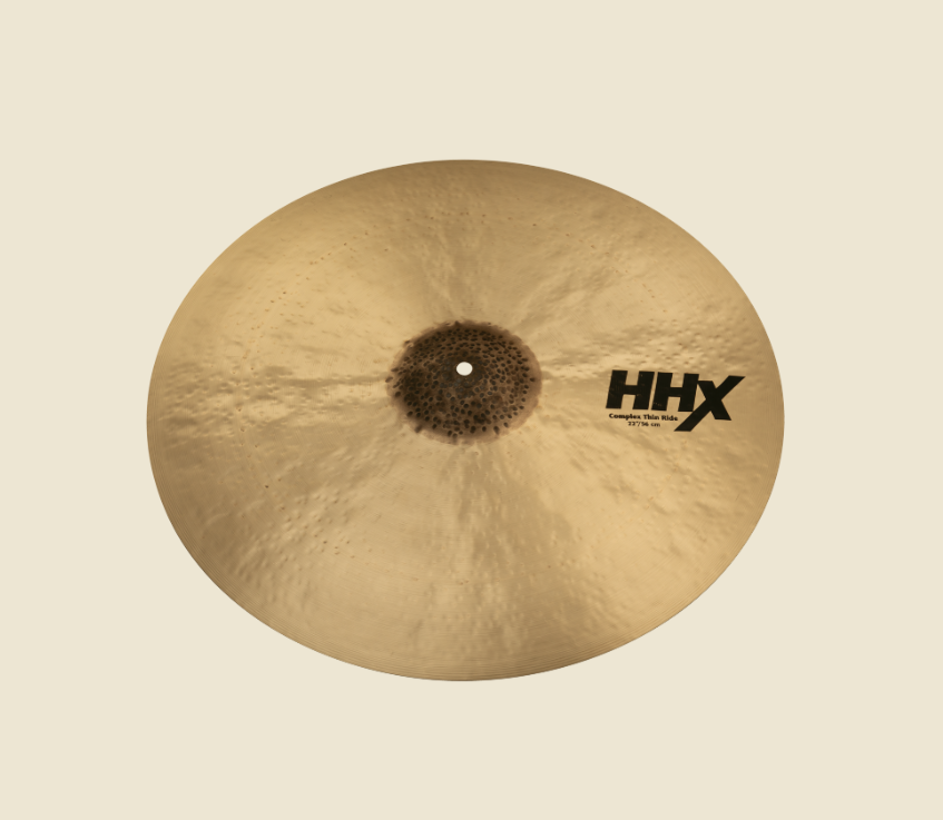 SABIAN HHX COMPLEX THIN RIDE 22"